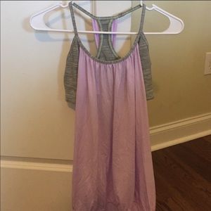 Lululemon size 8 no limits tank